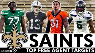 5 NFL Free Agents That Could Improve The New Orleans Saints Roster Ft. Justin Simmons, Quandre Diggs