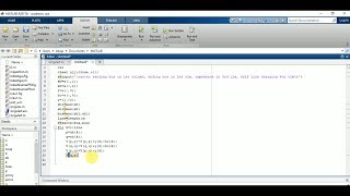 inspection method ybus formation matlab code with explaination