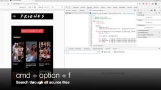 Chrome DevTools Sources Shortcuts
