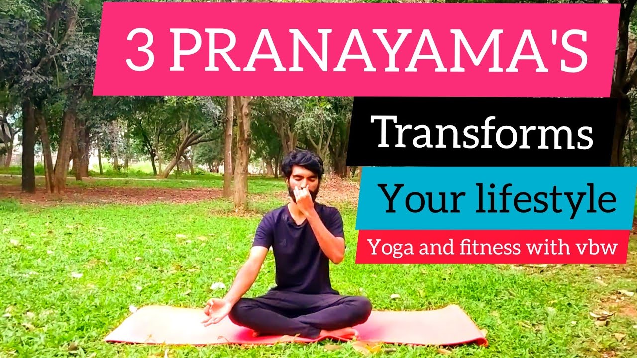 PRANAYAMA'S STEP BY STEP 3 TYPES/CHANDRA ANULOMA VILOMA/SURYA ANULOMA ...