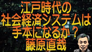 【ゆっくり解説】江戸時代の社会経済システムは手本になるか？ 藤原直哉