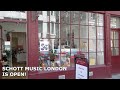 Schott Music London is Open!