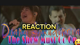 Диана Анкудинова The Show Must Go On - Diana Ankudinova REACTION