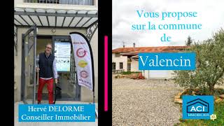 ACI Immobilier Agence de Luzinay vous propose sur la commune de Valencin