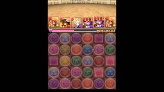 [パズドラ]第13回チャレンジダンジョン　レベル9　4/25-　五右衛門パ