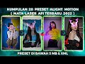 KUMPULAN 20 PRESET BASE ALIGHT MOTION JEDAG JEDUG MATA LASER API TERBARU 2022 | DIBAWAH 5MB & XML