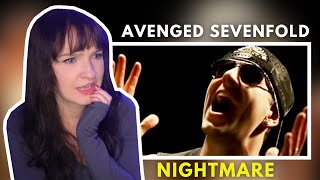 Avenged Sevenfold - Nightmare [Official Music Video] | First Time Reaction