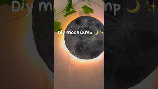 Diy moon lamp | moon light #shorts #moonlight #diy