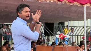 An inspirational speech made by Mr. Kumar Sangakkara at ISAC 2019