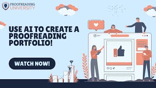 Use AI to Create a Proofreading Portfolio—Here's How!