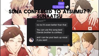 Suna has a crush on atsumu?? | Haikyuu texts |