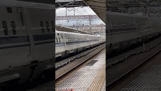 N700A のぞみ 東海道新幹線 博多行き列車の様子です。JR-CENTRAL SHINKANSEN