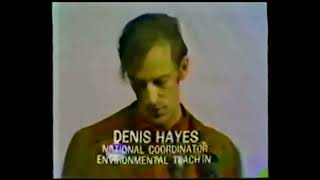 Denis Hayes on CBS News 1970