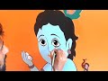 Krishna Wall painting | wall design ideas | stylish paintings | FIVEBROS ARTS