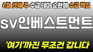 주식 [sv인베스트먼트] sv인베스트먼트 주가전망! 목표가를 향한 여정에 동참!