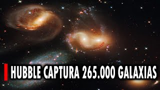 IMAGEN con 265.000 GALAXIAS Captura el Telescopio Espacial HUBBLE