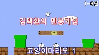 [김택환TV] 멘붕게임(mental breakdown game) 고양이마리오 1-9편