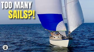 Departing Ireland Under EVERY Sail –  A Solo Voyage Down the Irish Sea