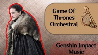 Beidou Genshin Impact Music - Windsong Lyre - Game Of Thrones Orchestral