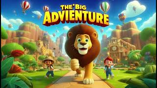 🦁 The Lion’s Big Adventure: A Journey of Courage and Discovery 🌍