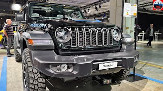 2025 Jeep Wrangler Black Kite 4xe: The Most Powerful Rubicon Yet! | FIRST LOOK