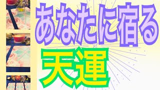 あなたに宿る✨天運🙌🌈天運ですよ😳【字幕付】オラクルカードリーディング✨チャネリング✨３択です✨