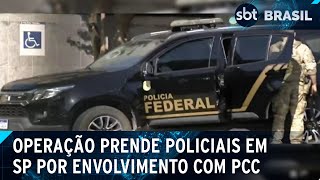 Delegado e três policiais civis são presos por suspeita de esquema com PCC | SBT Brasil (17/12/24)