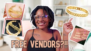 7 JEWELRY WHOLESALE / DROPSHIPPING VENDORS | FREE VENDORS LIST NO LICENSE NEEDED LIVE REVIEW ✨