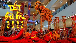 Múa Lân Tết 2022 - Mai Hoa Thung 2022 LSR Hào Dũng Đường ở SC VivoCity | Lion Dance 2022