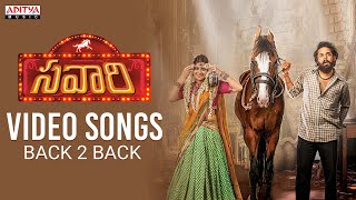 Savaari Full Video Songs Back to Back | Nandu, Priyanka Sharma | Saahith Mothkuri | Shekar Chandra