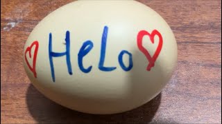 Raw egg peeling challenge : ASMR Live #138