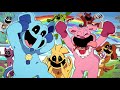 Smiling Critters Cardboard Animation（1/3）- Poppy Playtime Chapter 3 （⚠️Blood Warning）