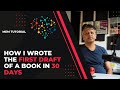 How AI Helped Me Write the First Draft of a Book in Just 30 days