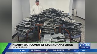 Henderson police finds hundreds of pounds of drugs in traffic stop