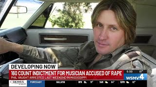 160 count indictment for musician accused of rape