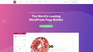 Elementor Tutorial For Beginners 1 | Best WordPress Page builder Plugin 2019