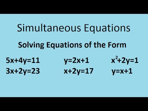 Simultaneous Equations Worksheet And Answers Pdf - Diy Projects