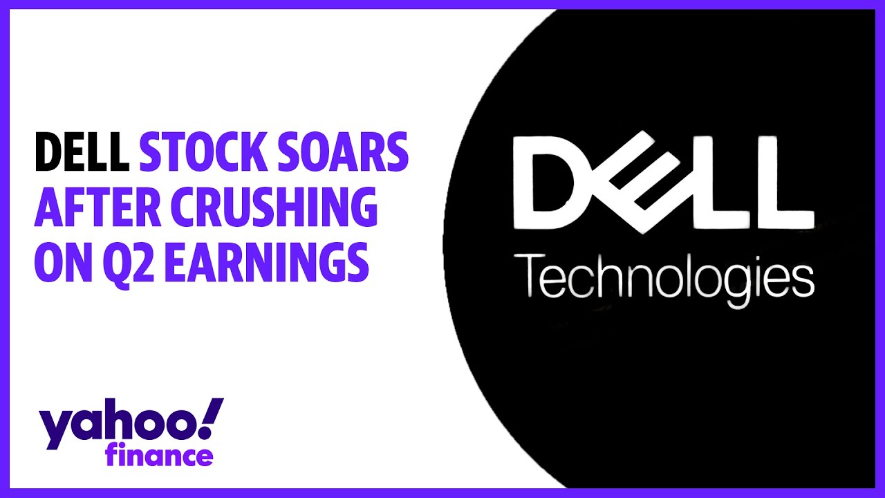 Dell Stock Soars After Crushing On Q2 Earnings - YouTube