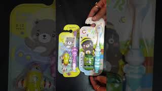colors kids choen Toothbrush unboxing get gifts #setisfying #unboxing