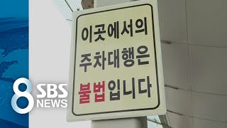 '형사처벌' 시행에도…단속 비웃는 공항 불법 주차대행 / SBS