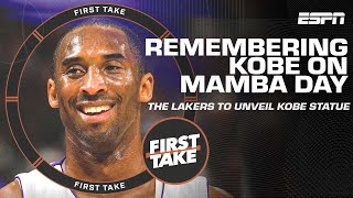 Remembering Kobe Bryant on 'Mamba Day' 💜💛 | First Take