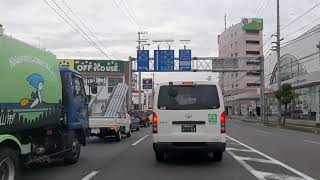 愛媛県松山運転免許センターからJR松山駅までドライブ！✌️