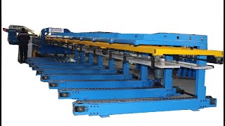 【ZHONGTUO】metal decking rolling forming machine with hydraulic decoiler an stacker