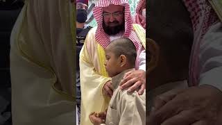 🤩Small Boy Recitation Front of Sheikh Sudais | Sudais Quran Recitation #quran @TheholyDVD