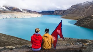 ANNAPURNA CIRCUIT TREK, NEPAL | Hiking to TILICHO LAKE 🇳🇵