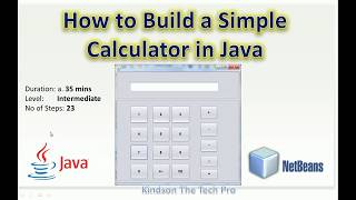Building Simple Calculator Program In Java Using Netbeans