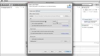 Eclipse Demo: Create Java Project - Georgia Tech - Software Development Process