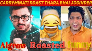 Carryminati roast vs thara bhai joginder😂😂 l triggered insaan full video|carryminati |tiktokv #roast