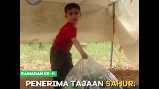 Agihan Pek Iftar untuk Syria : 11 Ramadan 1440H/2019M