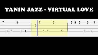 TANIN JAZZ - Virtual Love (Easy Ukulele Tabs Tutorial)